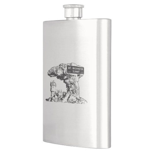 ワシントン山首脳会議標識 フラスク (左)