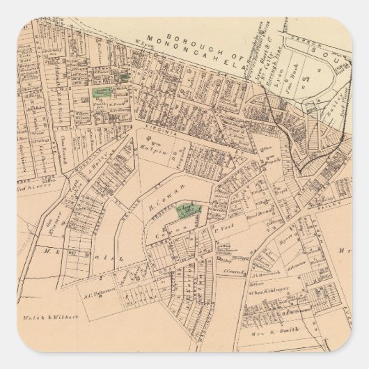 ワシントン山 スクエアシール (正面)