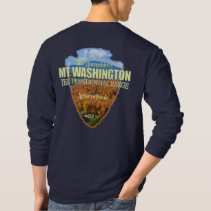 ワシントン山(矢印) Tシャツ
