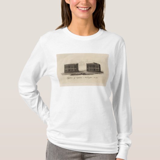ワシントン州そしてコロンビア特別区 Tシャツ (正面)