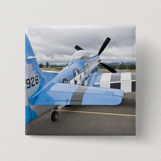 ワシントン州のオリンピア、軍のairshow。 3 缶バッジ (正面)