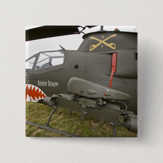 ワシントン州のオリンピア、軍のairshow。 8 缶バッジ (正面)