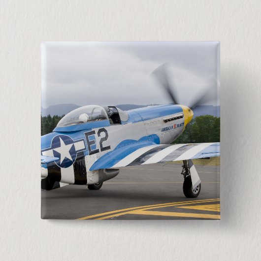 ワシントン州のオリンピア、軍隊airshow. 缶バッジ (正面)