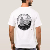 ワシントン州のコロンビア特別区 Tシャツ (裏面)