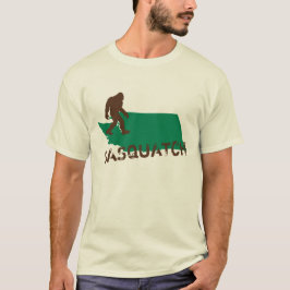 ワシントン州のサスカッチのTシャツ Tシャツ
