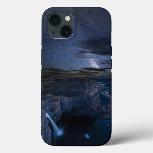 ワシントン州のパラース滝公園と天の川 Case-Mate iPhoneケース (裏面)