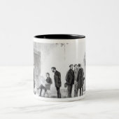 ワシントン州のホワイトハウスのロビー ツートーンマグカップ (中央)