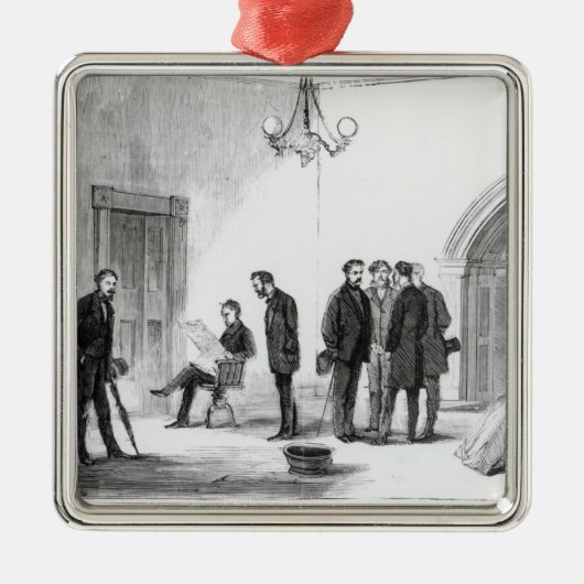 ワシントン州のホワイトハウスのロビー メタルオーナメント (正面)