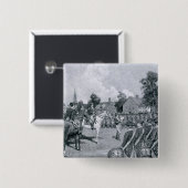 ワシントン州の前の宣言を読むこと 缶バッジ (正面&裏面)