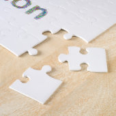 ワシントン州の地図 ジグソーパズル (側面)