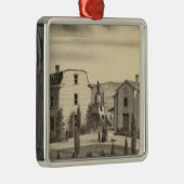 ワシントン州の大学、Calif メタルオーナメント (右)