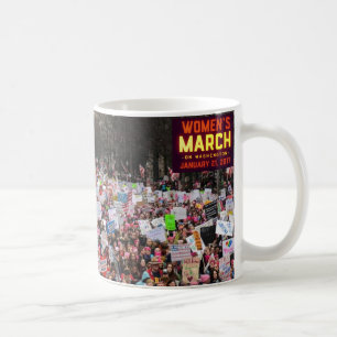 ワシントン州の女性の3月 コーヒーマグカップ