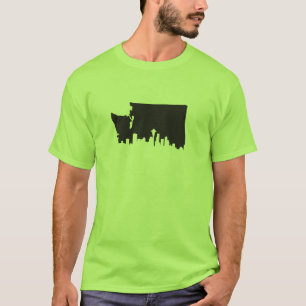 ワシントン州の州のプライド Tシャツ
