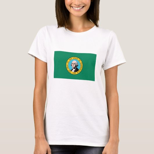 ワシントン州の旗 Tシャツ (正面)