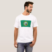 ワシントン州の旗 Tシャツ (正面フル)