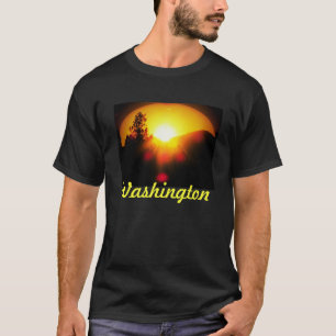 ワシントン州の日没 Tシャツ