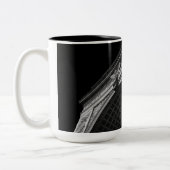 ワシントン州の正方形のアーチ、NYC ツートーンマグカップ (左)