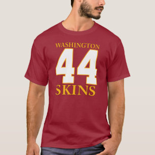 ワシントン州の皮#44プレーヤーのデザイン2 Tシャツ