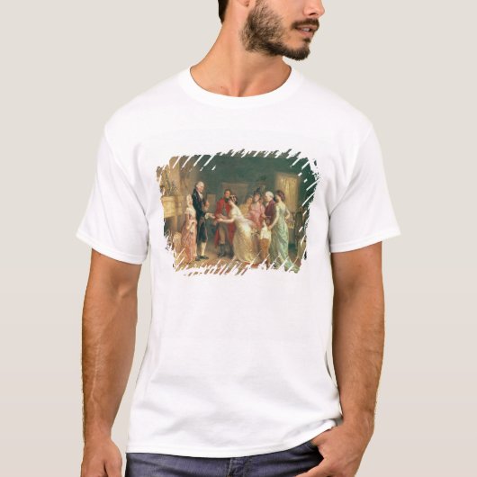 ワシントン州の誕生日1798年 Tシャツ (正面)