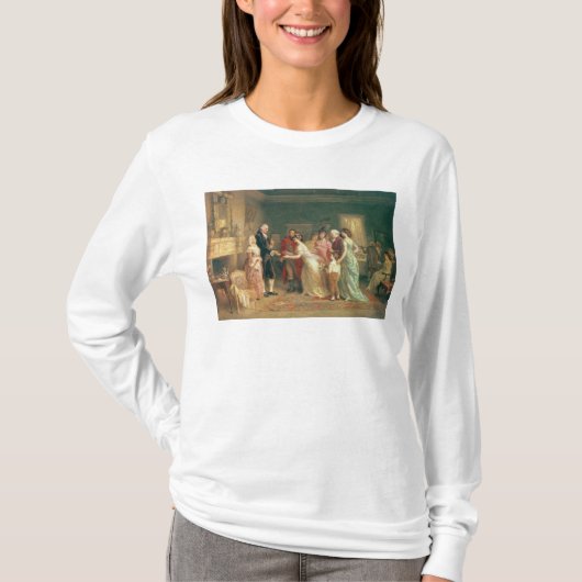 ワシントン州の誕生日1798年 Tシャツ (正面)