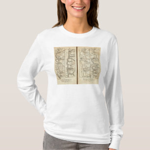 ワシントン州の道路図4へのフィラデルヒィア Tシャツ