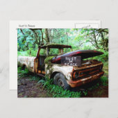 ワシントン州はがき:Rust in Peace ポストカード (正面/裏面)