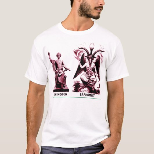 ワシントン州は邪悪なワイシャツでした Tシャツ (正面)