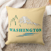 ワシントン州アメリカ合衆国 クッション (ブランケット)