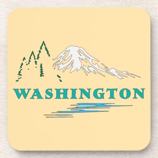 ワシントン州アメリカ合衆国 コースター (正面)