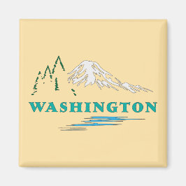 ワシントン州アメリカ合衆国 マグネット