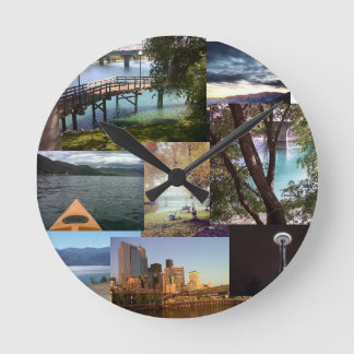 ワシントン州ウォールクロック ラウンド壁時計