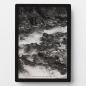 ワシントン州オハナプロックス川 フォトプラーク (正面)