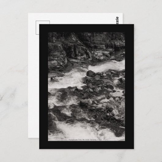 ワシントン州オハナプロックス川 ポストカード (正面/裏面)