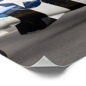 ワシントン州オリンピア、軍事エアショー ポスター (角)