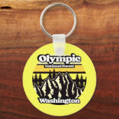 ワシントン州オリンピック国有林 キーホルダー (正面)