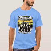 ワシントン州オリンピック国有林 Tシャツ (正面)