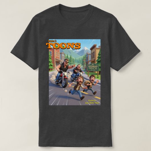 ワシントン州キッドナップ郡 Tシャツ (デザイン正面)