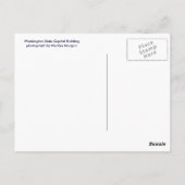 ワシントン州キャピトルワシントン州 ポストカード (裏面)