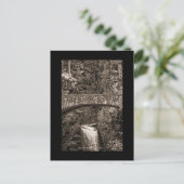 ワシントン州クリスティン秋 ポストカード (スタンド正面)