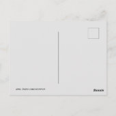 ワシントン州サンセットポストカード ポストカード (裏面)