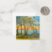 ワシントン州サンフアン諸島オルカス島 ノートカード (正面/裏面インサイチュ)