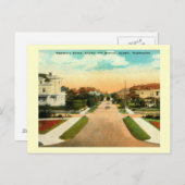 ワシントン州シアトルのキャピトルヒルディストリクトヴィンテージ ポストカード (正面/裏面)