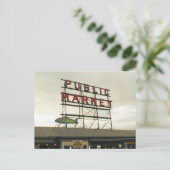 ワシントン州シアトルのパブリックマーケット ポストカード (スタンド正面)