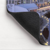 ワシントン州シアトルのベルハーバーの夕暮れ マウスパッド (コーナー)