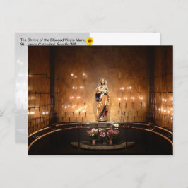 ワシントン州シアトルの賛美ヴァージンメアリーの神社 –  ポストカード