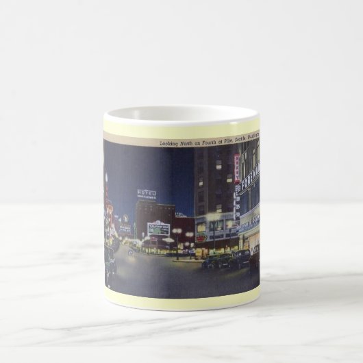 ワシントン州シアトルの4番目とパイクヴィンテージ コーヒーマグカップ (中央)