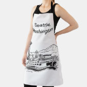 ワシントン州シアトルフェリーラインアート エプロン (インサイチュ)