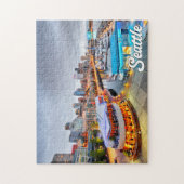 ワシントン州シアトル統一された州 ジグソーパズル (縦)