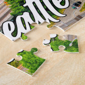 ワシントン州シアトル統一された州 ジグソーパズル (側面)