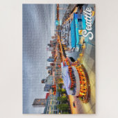 ワシントン州シアトル統一された州 ジグソーパズル (縦)